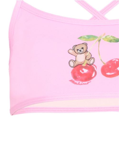 Bikini bambina Moschino rosa MOSCHINO KID-TEEN | HGL00ELKA1151473